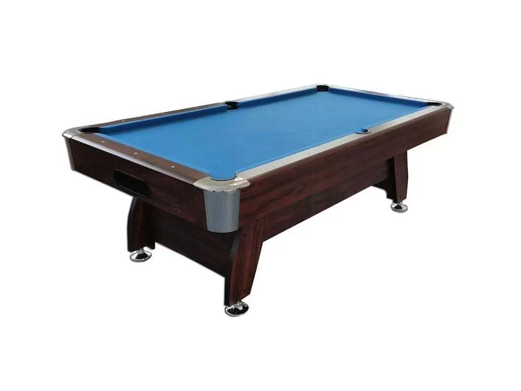 Jogo De Interior*ELITESHOPPING Mesa De Bilhar De 8 Pés Completa Com Acessórios Viper Blue