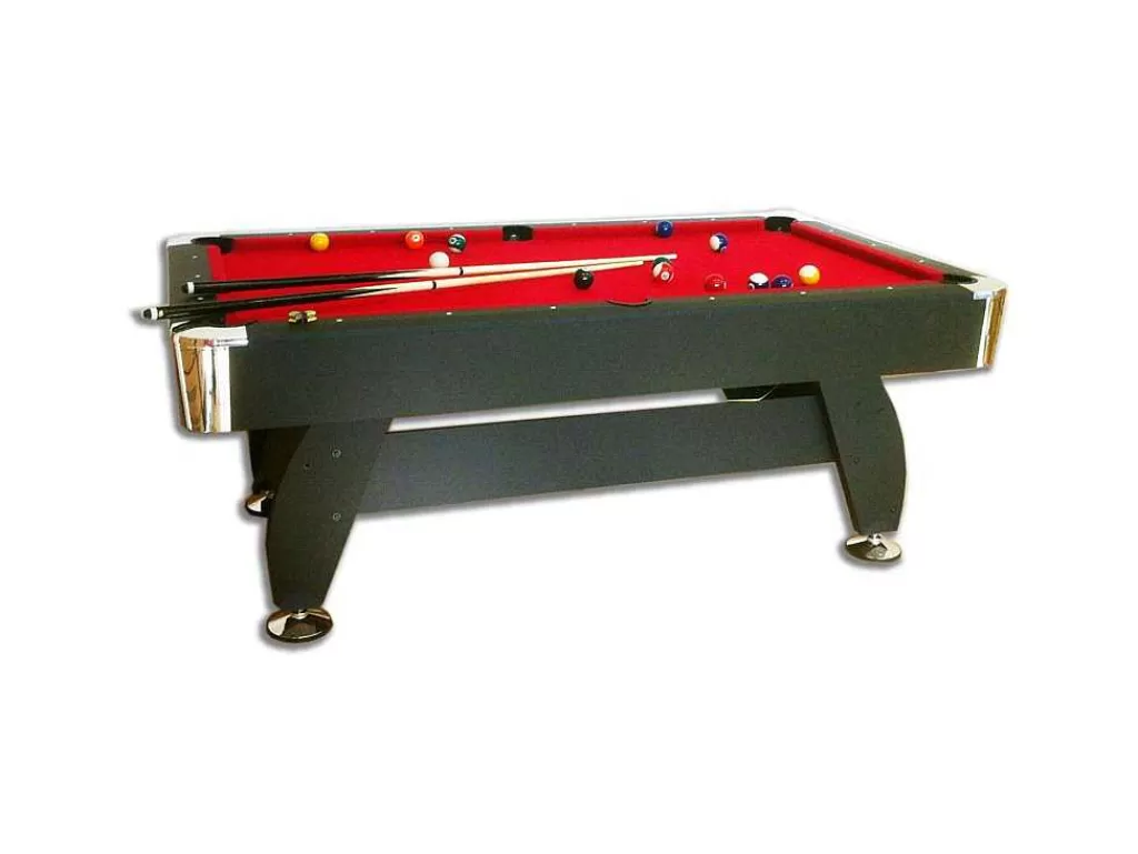 Jogo De Interior*ELITESHOPPING Mesa De Bilhar De 8 Pés Completa Com Acessórios Viper Red