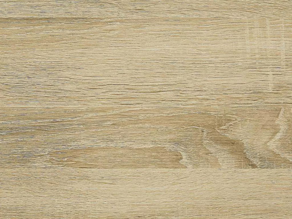 Mesa De Centro*Vente-unique Mesa De Centro Com Tampo Levadico E 1 Gaveta Mdf E Aco Natural E Branco - Balun