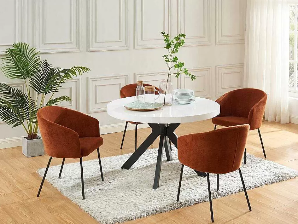 mesa_de_jantar_extensivel_de_4_a_8_lugares_em_mdf_e_aco_lacado_a_branco_e_preto__komoni_2.webp Mesa De Jantar*Vente-unique Mesa De Jantar Extensivel De 4 A 8 Lugares Em Mdf E Aco Lacado A Branco E Preto - Komoni