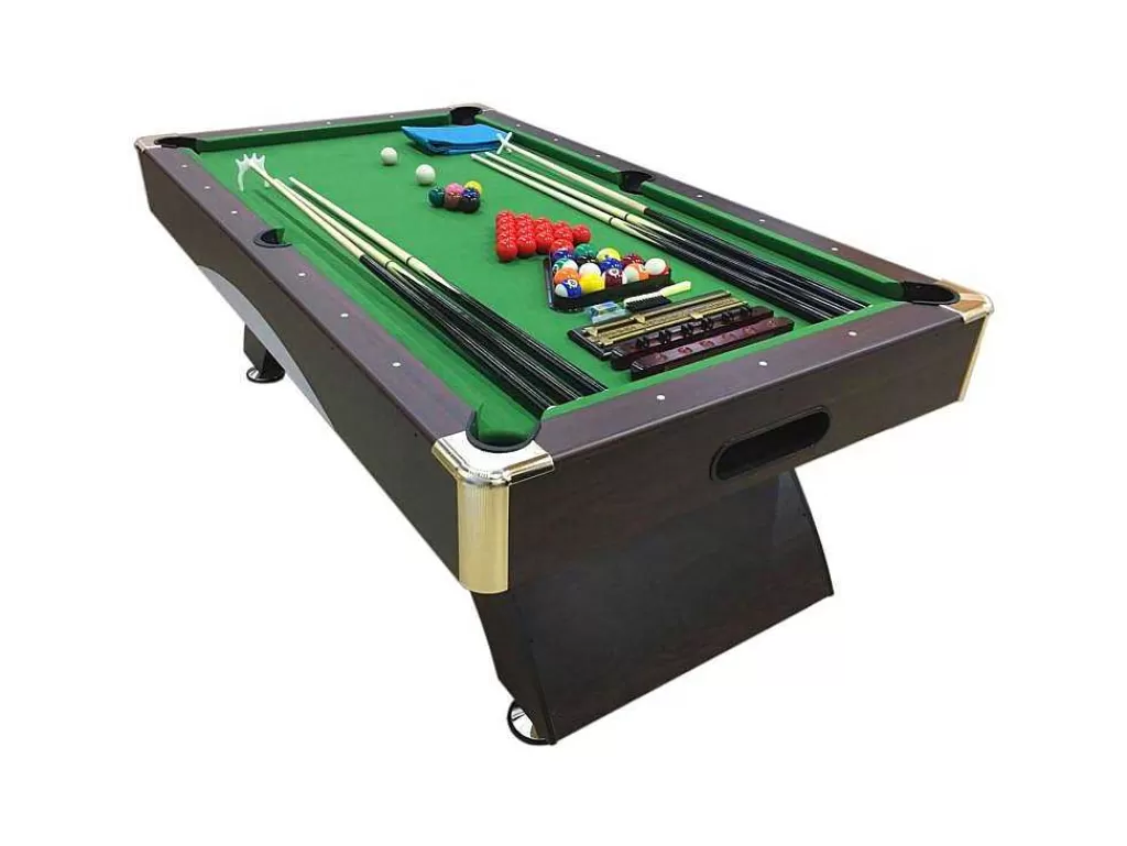 Jogo De Interior*ELITESHOPPING Mesa De Sinuca Moderna De 8 Pés Completa Com Acessórios - Poseidon