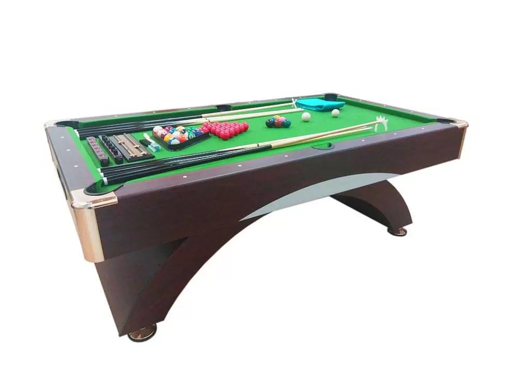 Jogo De Interior*ELITESHOPPING Mesa De Sinuca Moderna De 8 Pés Completa Com Acessórios - Poseidon