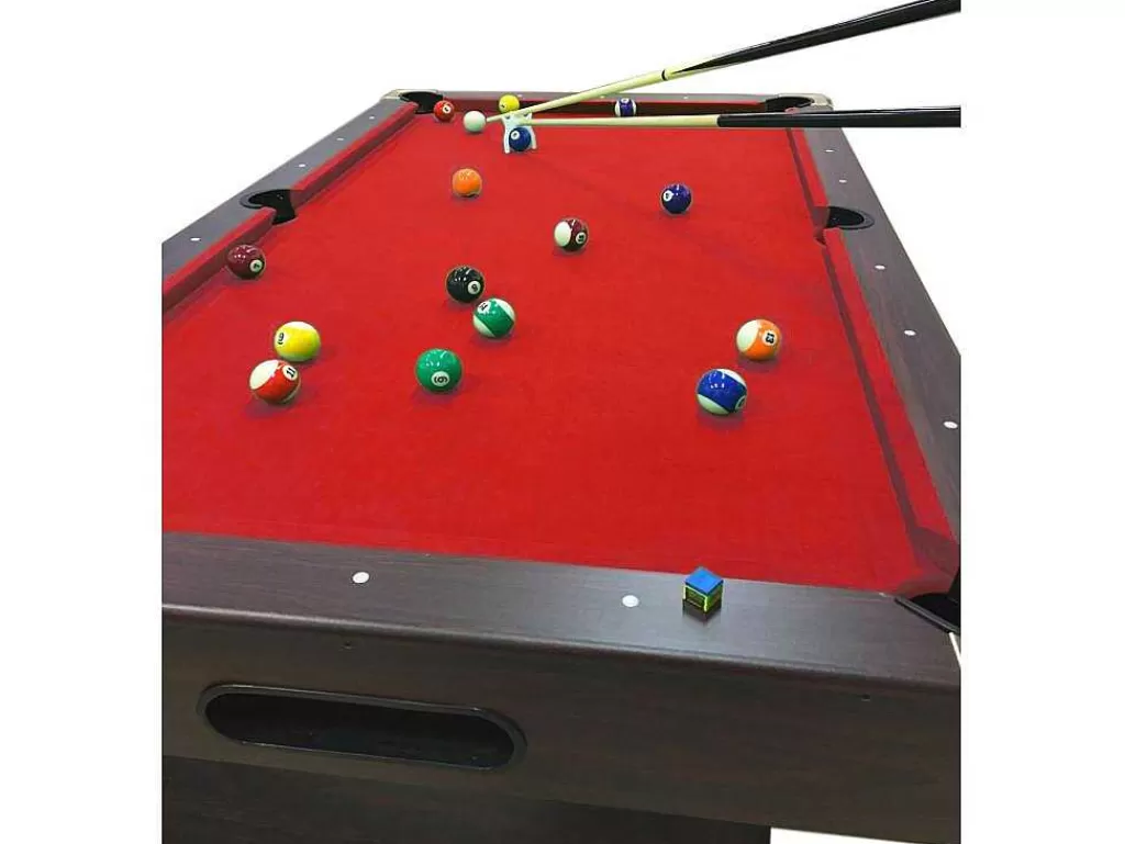 Jogo De Interior*ELITESHOPPING Mesa De Sinuca Moderna De 8 Pés Completa Com Acessórios - Thanos