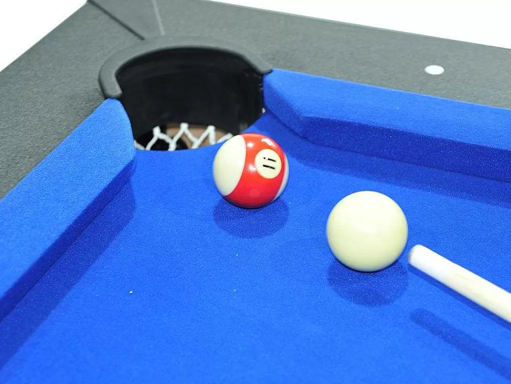 Mesa De Jantar*Vente-unique Mesa Transformavel De Bilhar E Ping-Pong Cor Preta De C182 X L102 X A80 Cm - Sousa