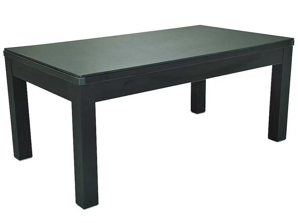 Mesa De Jantar*Vente-unique Mesa Transformavel De Bilhar E Ping-Pong Cor Preta De C182 X L102 X A80 Cm - Sousa
