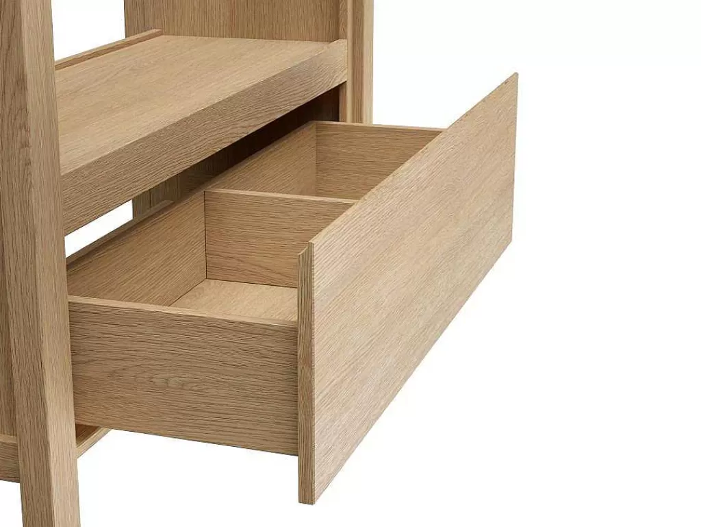 Móvel Lavatório Duplo*Vente-unique Móvel De Casa De Banho Com Lavatório De Encastrar, Folha De Carvalho, 120 Cm - Cosmoti