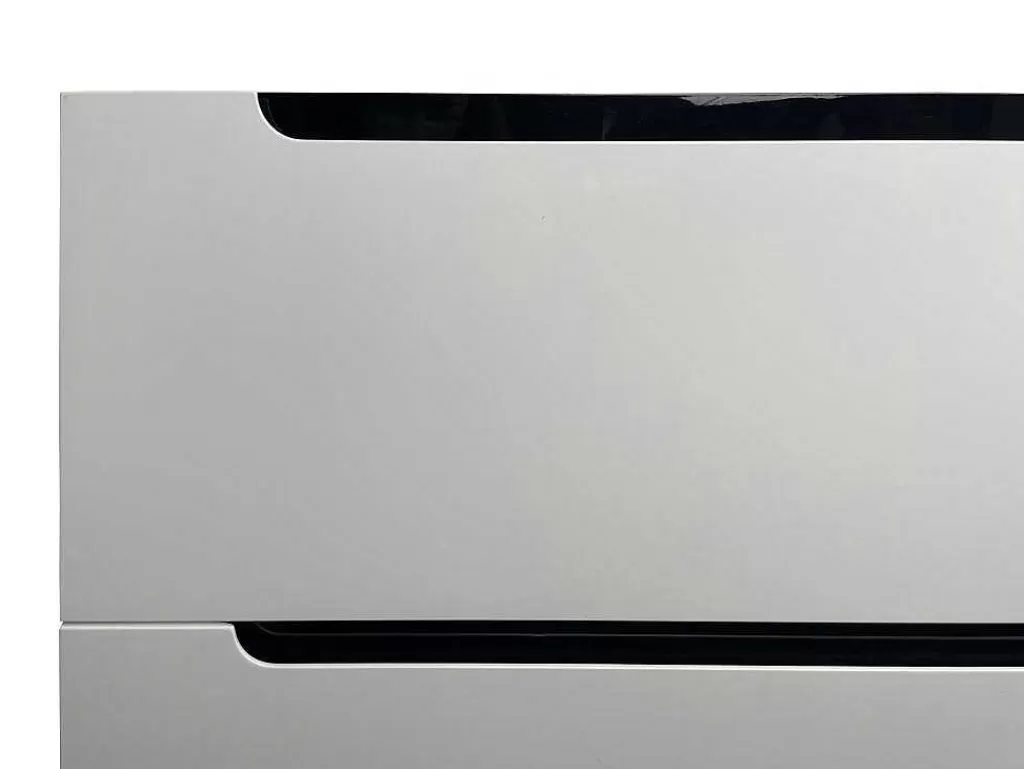 Móvel Lavatório Duplo*Vente-unique Móvel De Casa De Banho Suspenso Com Lavatório Duplo De Encastrar E Coluna Branco 120 Cm - Selita