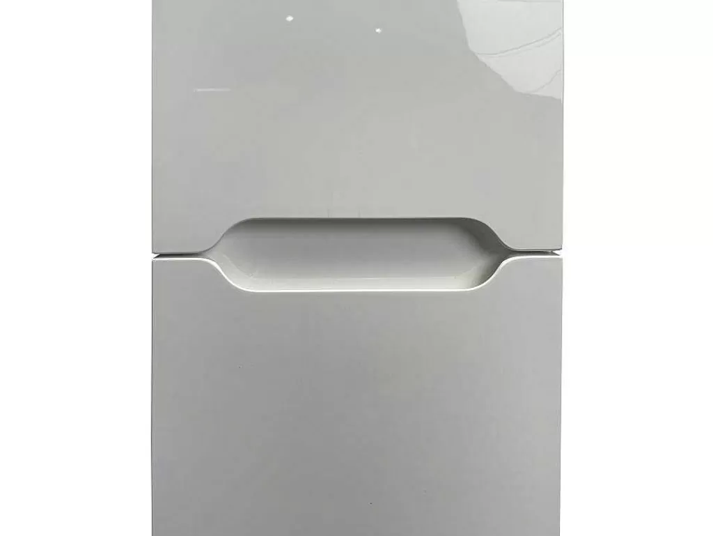 Móvel Lavatório Duplo*Vente-unique Móvel De Casa De Banho Suspenso Com Lavatório Duplo De Encastrar E Coluna Branco 120 Cm - Selita