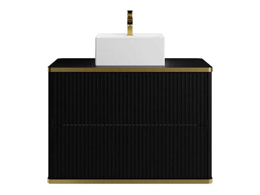 mvel_de_casa_de_banho_suspenso_estriado_rebordo_dourado_com_lavatrio_de_pousar_preto_80_cm__keliza_4.webp Promoções Casa De Banho & Bem-Estar*Vente-unique Móvel De Casa De Banho Suspenso Estriado Rebordo Dourado Com Lavatório De Pousar Preto 80 Cm - Keliza