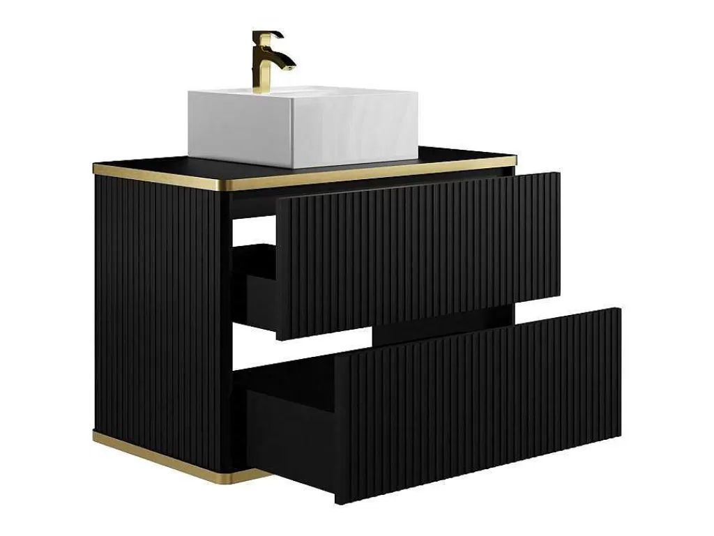 mvel_de_casa_de_banho_suspenso_estriado_rebordo_dourado_com_lavatrio_de_pousar_preto_80_cm__keliza_6.webp Promoções Casa De Banho & Bem-Estar*Vente-unique Móvel De Casa De Banho Suspenso Estriado Rebordo Dourado Com Lavatório De Pousar Preto 80 Cm - Keliza