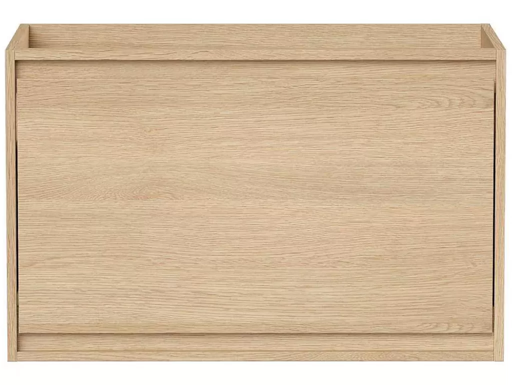Promoções Casa De Banho & Bem-Estar*Vente-unique Móvel Para Colocar Sob O Lavatório Com Gaveta A Inglesa, Folha De Carvalho, 80 Cm - Mesliva