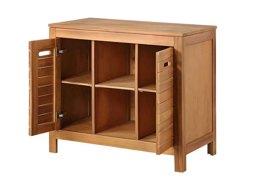 Móvel Para Lavatório*Vente-unique Móvel Para Colocar Sob O Lavatório Em Madeira De Acacia De 90 Cm - Pulukan