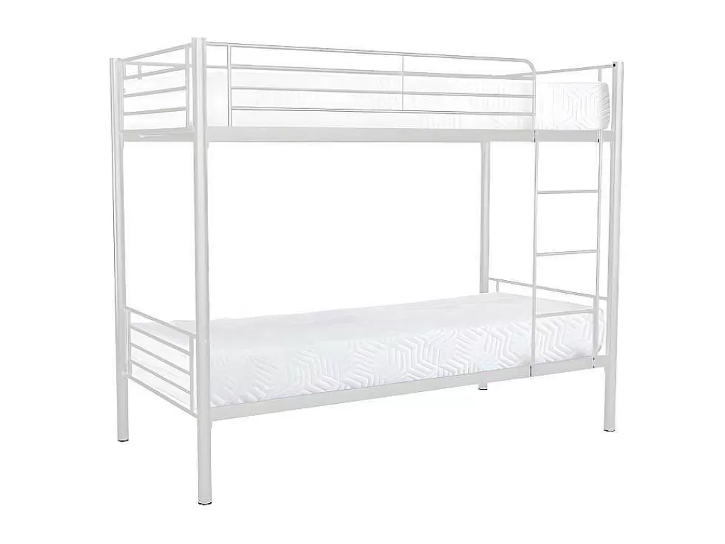 Beliche*Saldosystocks Oferta: Beliche Duplo Metal 90X190 Cm + 2 Colchões