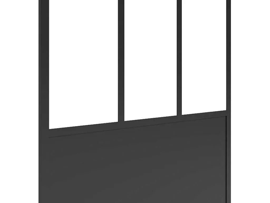 Painel De Duche*Shower & Design Painel De Duche A Italiana Preto Mate Estilo Atelier 140 X 200 Cm - Urbanik