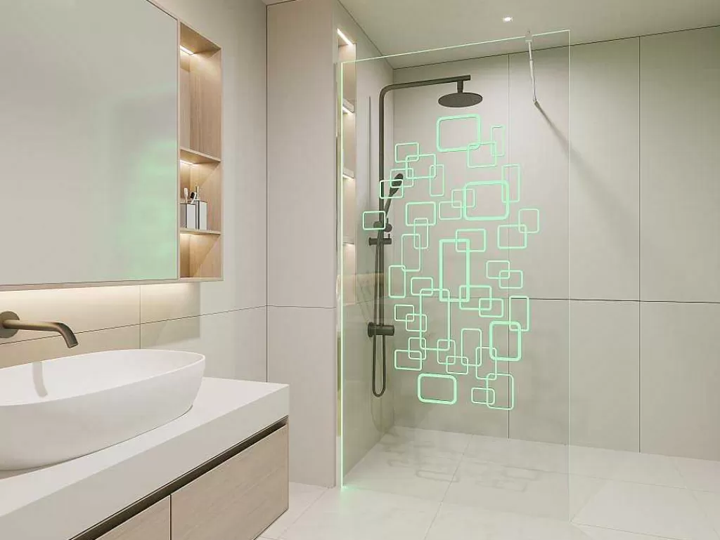 Painel De Duche*Shower & Design Painel De Duche Com Leds - Bella - 90X200 Cm