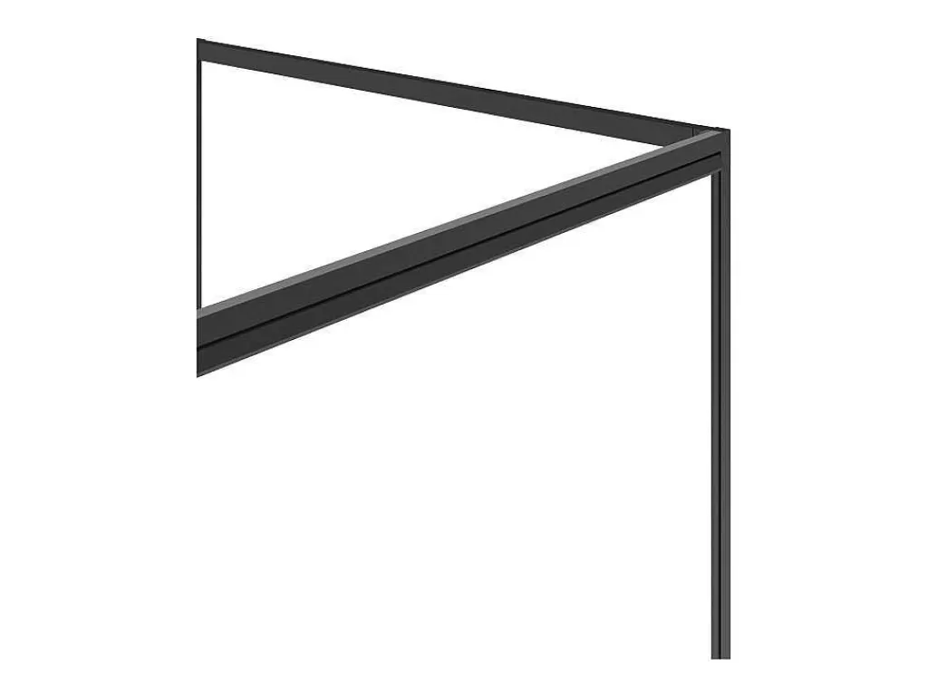 Painel De Duche*Shower & Design Painel De Duche Com Porta Giratoria Preto Fosco Estilo Industrial 120 X 80 X 195 Cm - Toroni