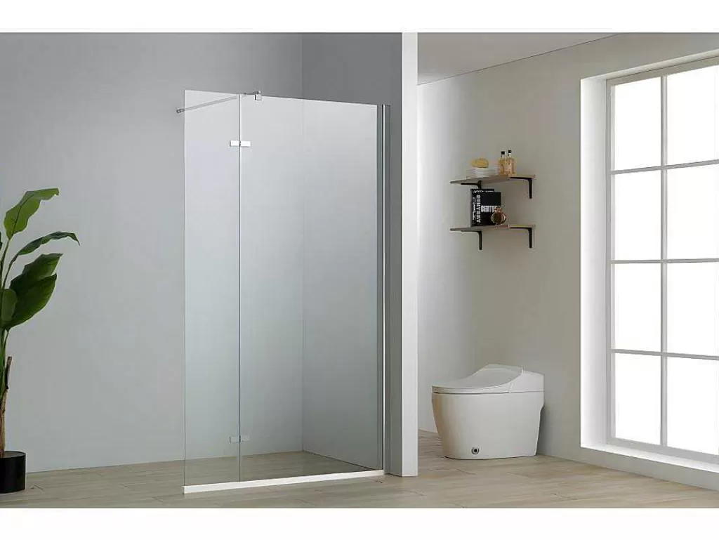 Painel De Duche*Shower & Design Painel De Duche Estilo Italiano Emilia Com Painel Pivotante - 120 (90+30) X 200 Cm