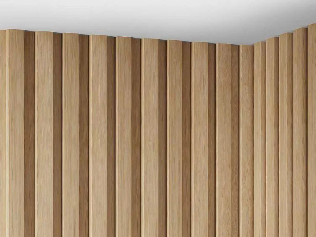 Painel De Parede*Vente-unique Painel De Parede 3D Pack De 2,83 M Cor Madeira Natural Conjunto De 8 Pecas - Flint