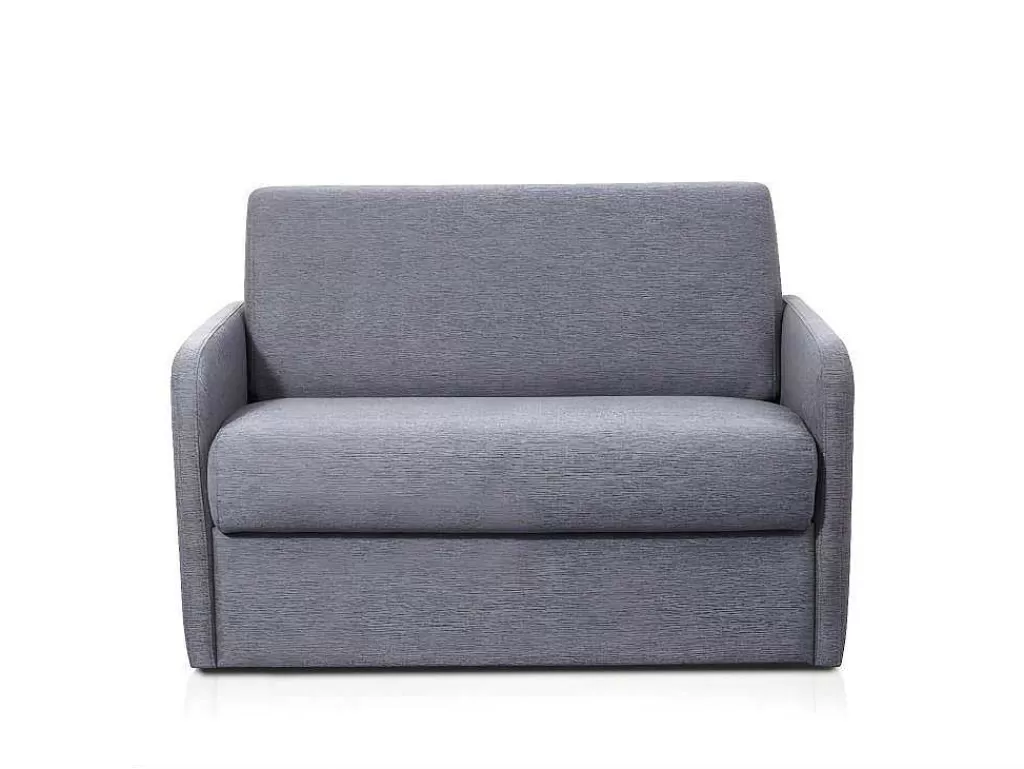 Poltrona Cama*Vente-unique Poltrona Rapidamente Convertivel Em Cama De 100 Cm Em Tecido Cinza-Claro - Nadoa
