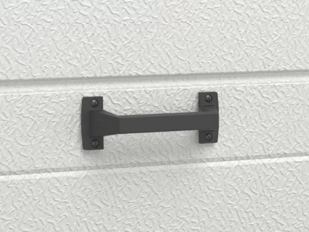 Porta De Garagem*Somfy Porta De Garagem Seccionada Com Padrao Quadriculado Branco Com Janelas Motor - Caopas