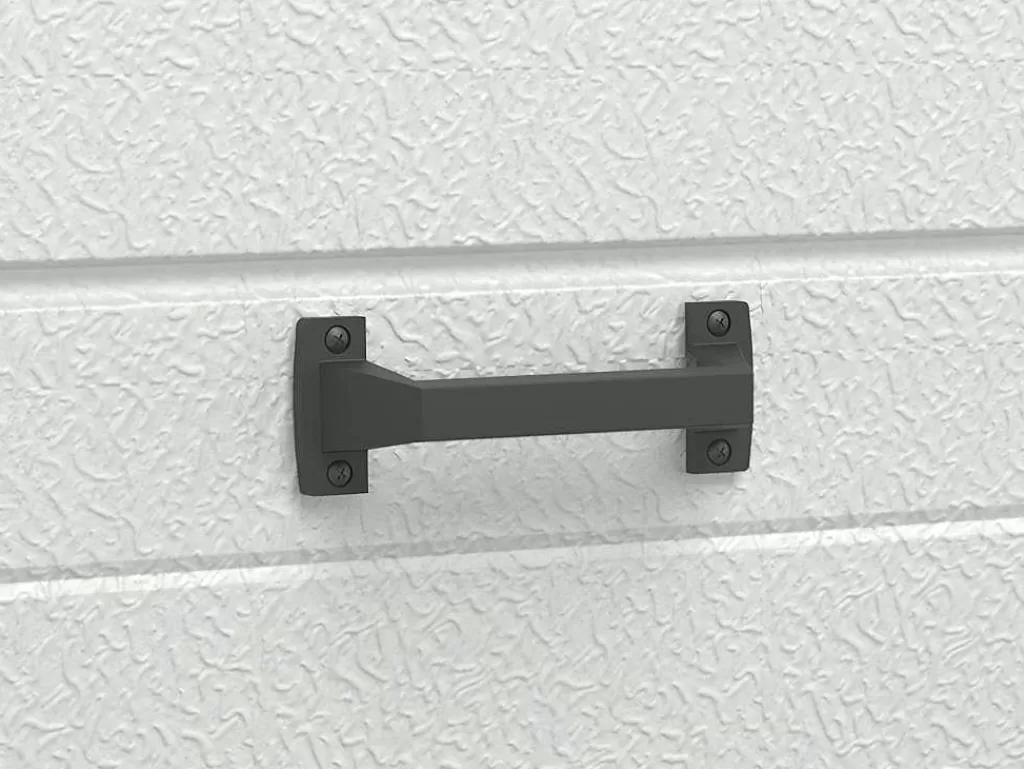 Porta De Garagem*Somfy Porta De Garagem Seccionada Efeito Liso Com Porta Central Branco Com Motor - Lavega
