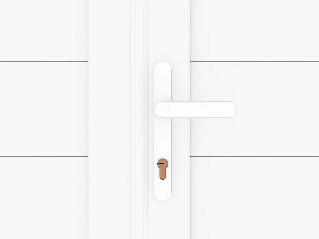 Porta E Portão*EXPERTLAND Portão De Batente Aluminio C355 X A181 Cm Branco - Nazario
