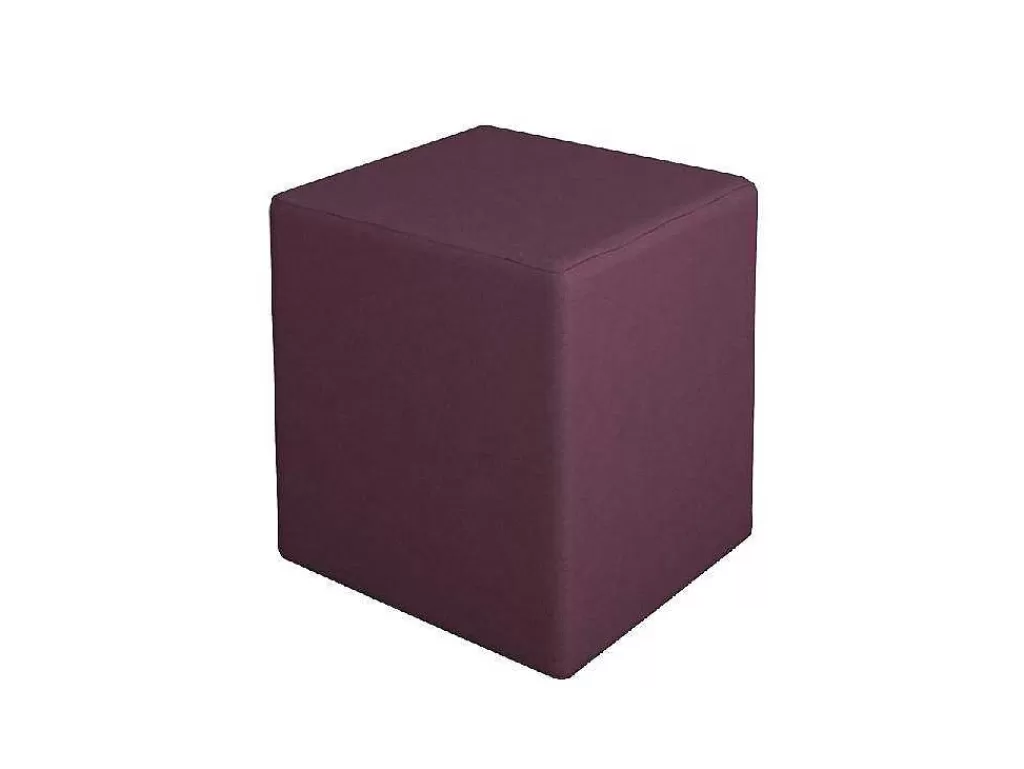 Puff*EPIKASA Pouf Milena, Ameixa, 34X34X37 Cm,