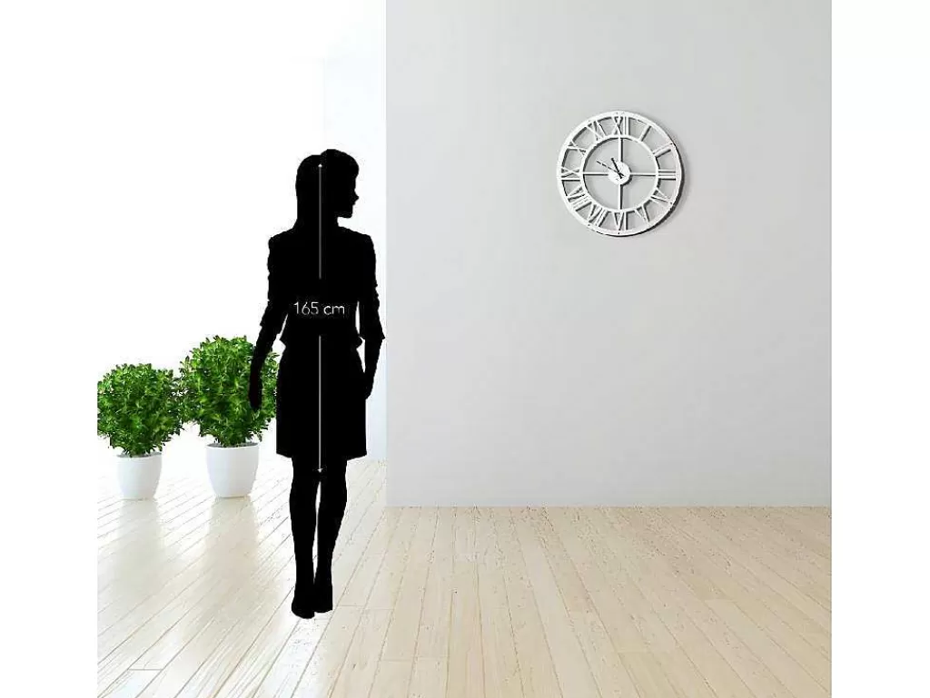 relgio_vintage_3_branco_preto_50x016x50_cm_epikasa_9.webp Relógio De Parede*EPIKASA Relógio Vintage 3, Branco, Preto, 50X0,16X50 Cm,