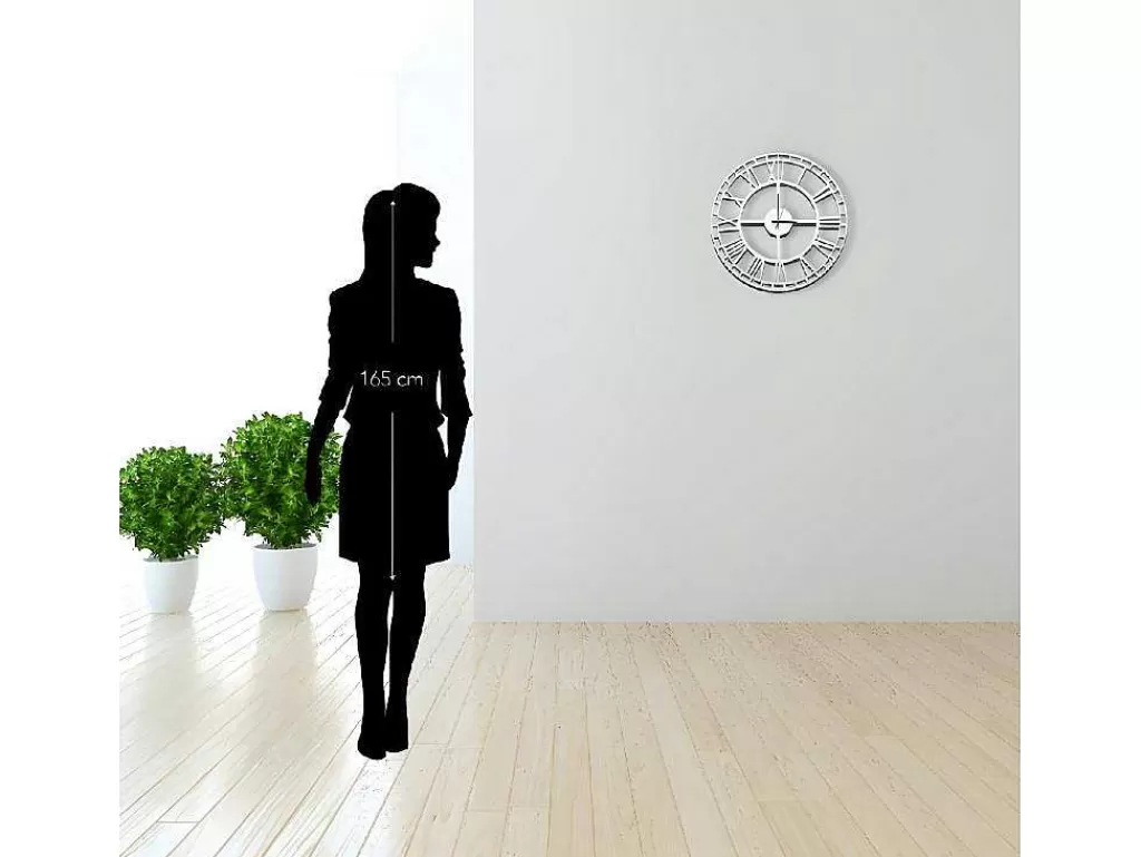 relgio_vintage_7_branco_preto_50x15x50_cm_epikasa_9.webp Relógio De Parede*EPIKASA Relógio Vintage 7, Branco, Preto, 50X1,5X50 Cm,