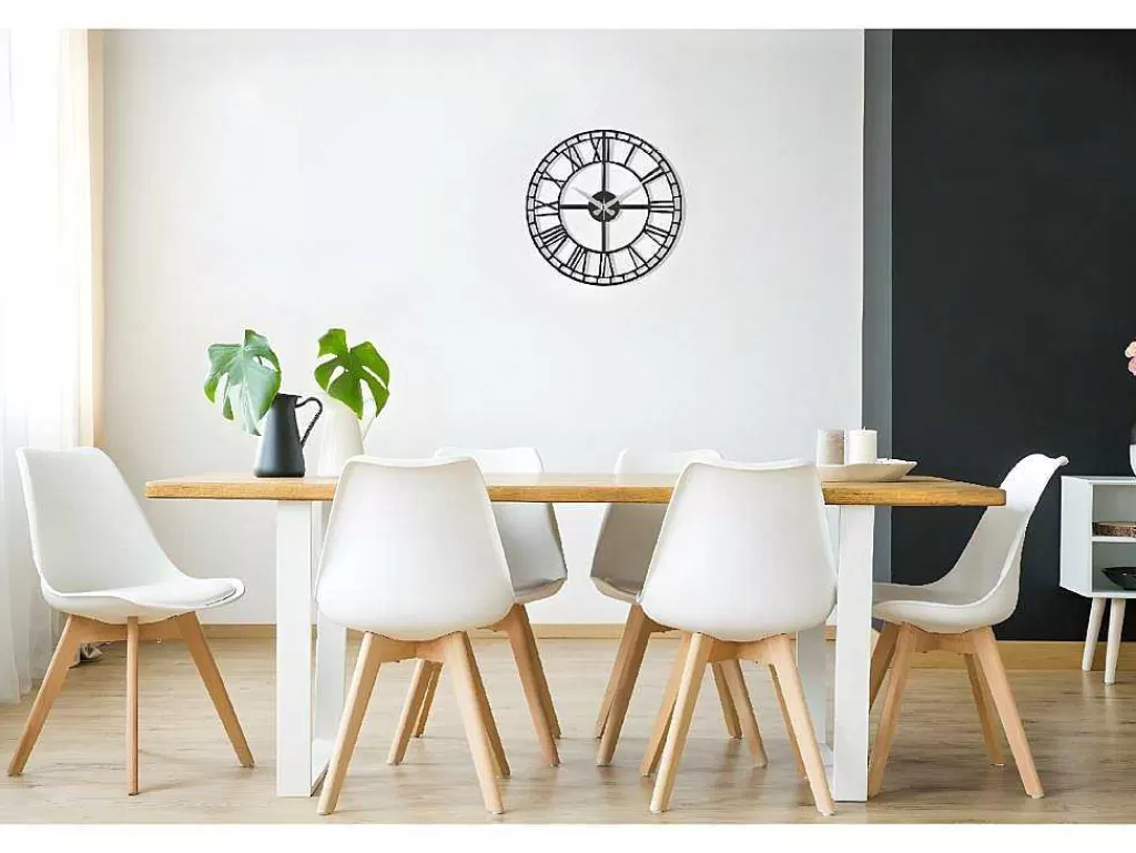 relgio_vintage_9_preto_prata_50x15x50_cm_epikasa_7.webp Relógio De Parede*EPIKASA Relógio Vintage 9, Preto, Prata, 50X1,5X50 Cm,