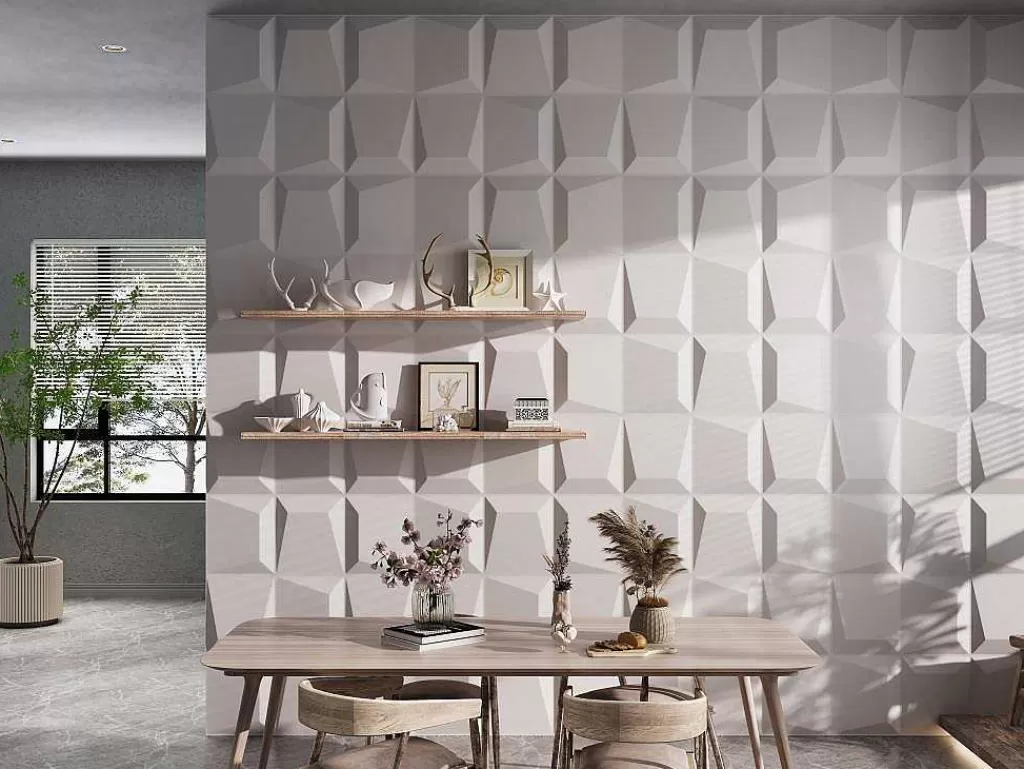 revestimento_de_parede_3d_tessel_para_pintar__pack_de_3m__lote_de_6_pecas_1.webp Painel De Parede*Vente-unique Revestimento De Parede 3D Tessel Para Pintar - Pack De 3M - Lote De 6 Pecas