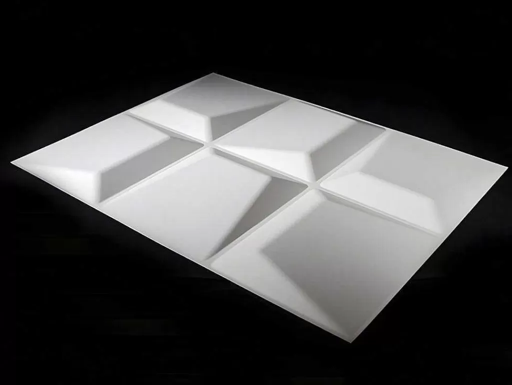 revestimento_de_parede_3d_tessel_para_pintar__pack_de_3m__lote_de_6_pecas_4.webp Painel De Parede*Vente-unique Revestimento De Parede 3D Tessel Para Pintar - Pack De 3M - Lote De 6 Pecas