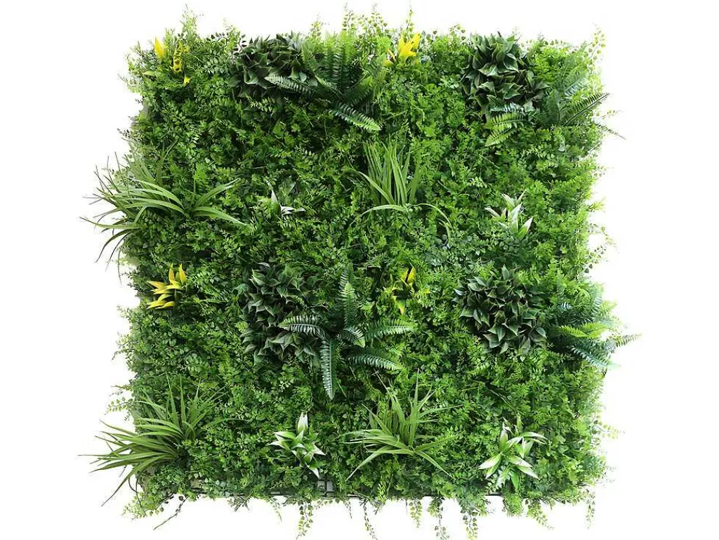 Revestimento De Parede Vegetal*Vente-unique Revestimento De Parede Vegetal Sintetico Pack De 1M Cor Verde - Newry