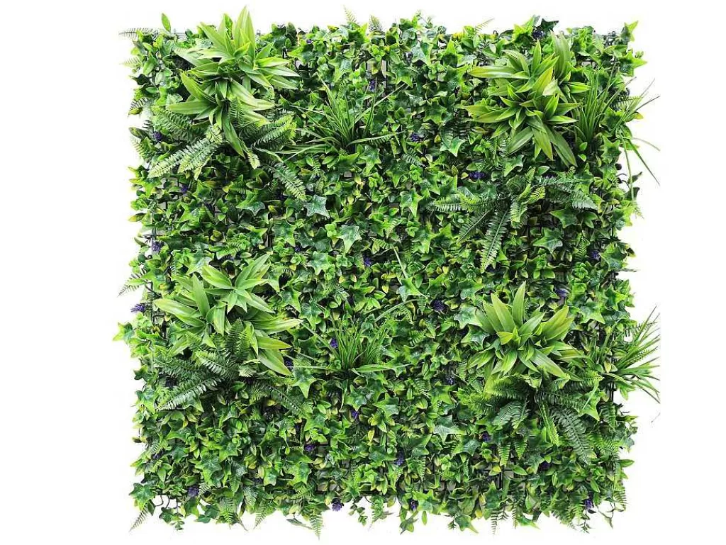 Revestimento De Parede Vegetal*Vente-unique Revestimento De Parede Vegetal Sintetico Verde, Pack De 3M - Matcha