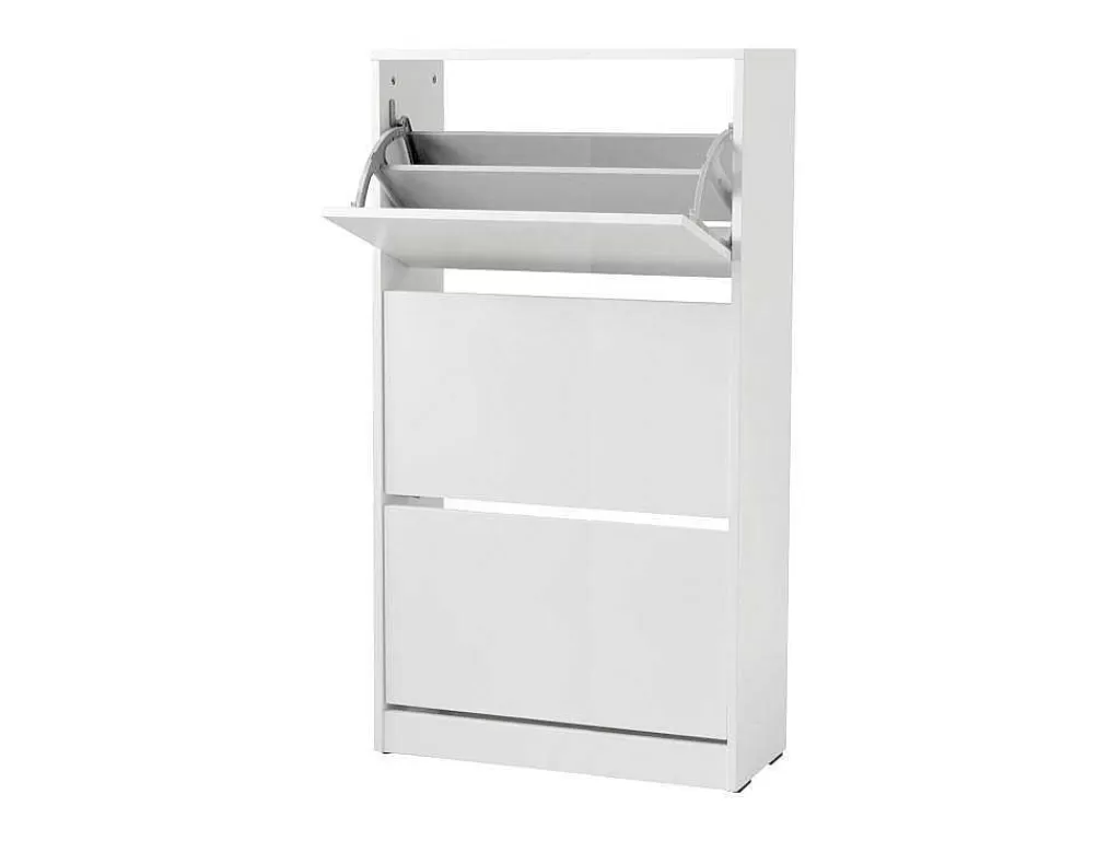 Sapateira*Venprodin Sapateira 3 Portas Dobraveis 121X73X26 Branco