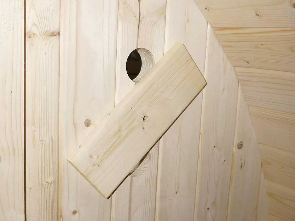 Sauna De Exterior*VOGUE SAUNA Sauna De Exterior 2 Lugares Com Salamandra De 3,5 Kw C185 X L120 X A190 Cm - Isokyro