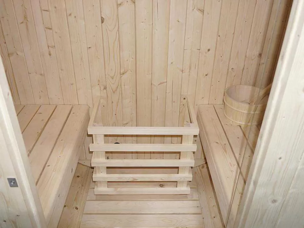 Sauna De Exterior*VOGUE SAUNA Sauna De Exterior 2 Lugares Com Salamandra De 3,5 Kw C185 X L120 X A190 Cm - Isokyro