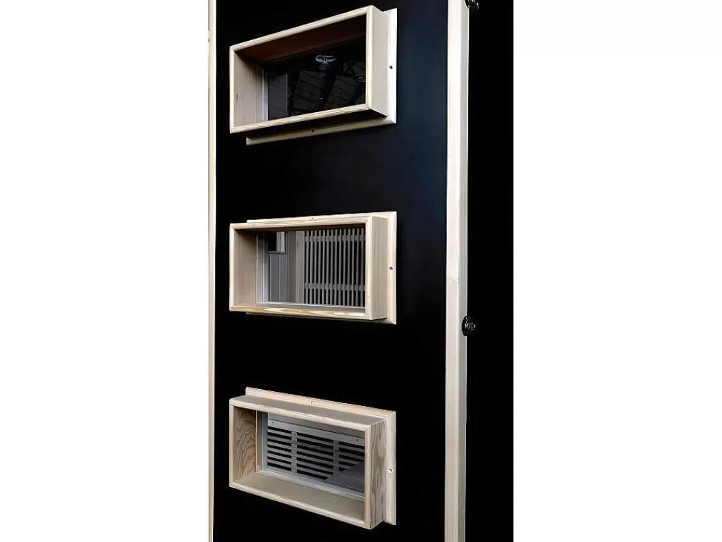 Sauna Infravermelhos*VOGUE SAUNA Sauna De Infravermelhos 3/4 Lugares Gama Prestigio Mikeli Iii - C150*P130*A190 Cm - Preto