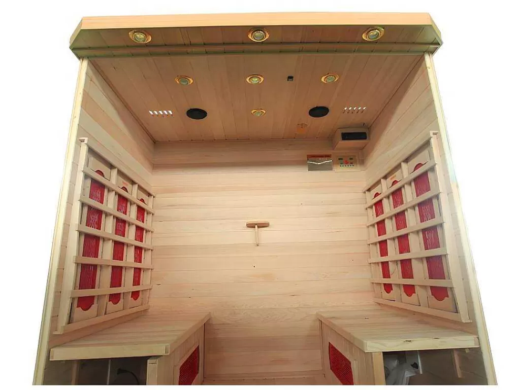 Sauna Infravermelhos*VOGUE SAUNA Sauna De Infravermelhos 4/5 Lugares Gama Prestige Stockholm Ii - C180*P120*A190 Cm