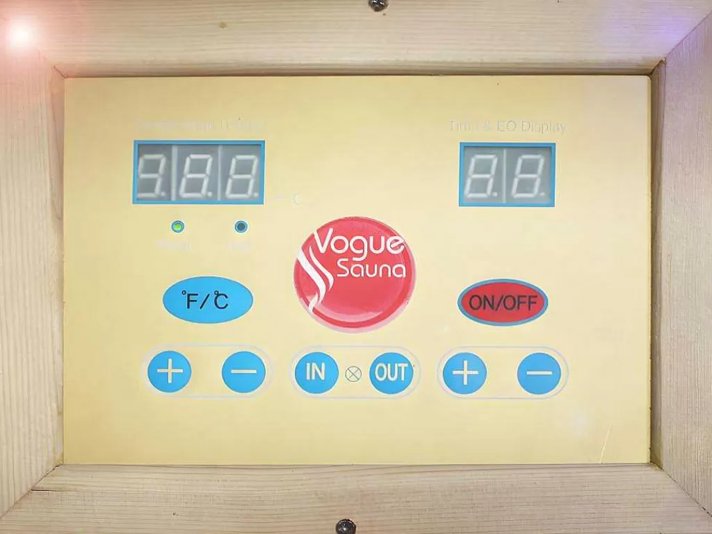 Sauna Infravermelhos*VOGUE SAUNA Sauna De Infravermelhos 4/5 Lugars Com Vidros Fumados C180 X L160 X A200 Cm 3060 W, Gama Prestigio - Tromso