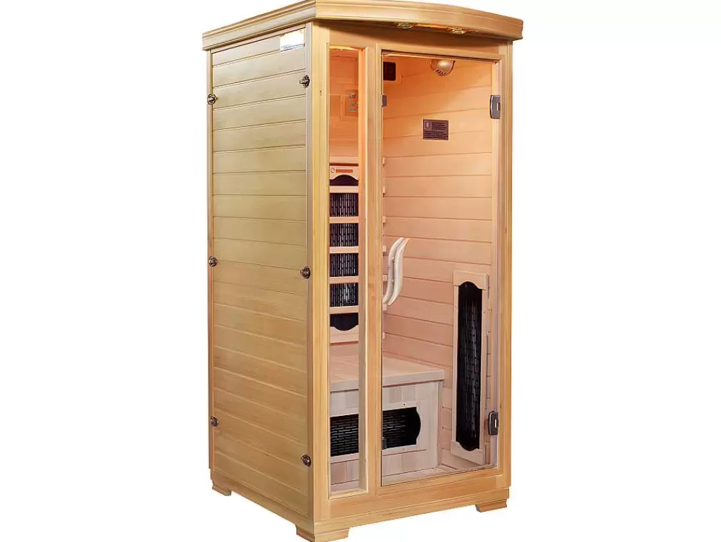 Promoções Casa De Banho & Bem-Estar*VOGUE SAUNA Sauna De Infravermelhos De 1 Lugar Osvald - C90*L90*A190 Cm - 1350W