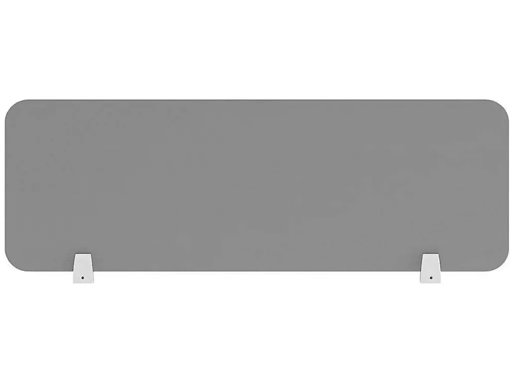 Mobiliário De Escritório*Workēa Secretária Profissional 1 Péssoa Branco C140 Cm Com Separador - Downtown