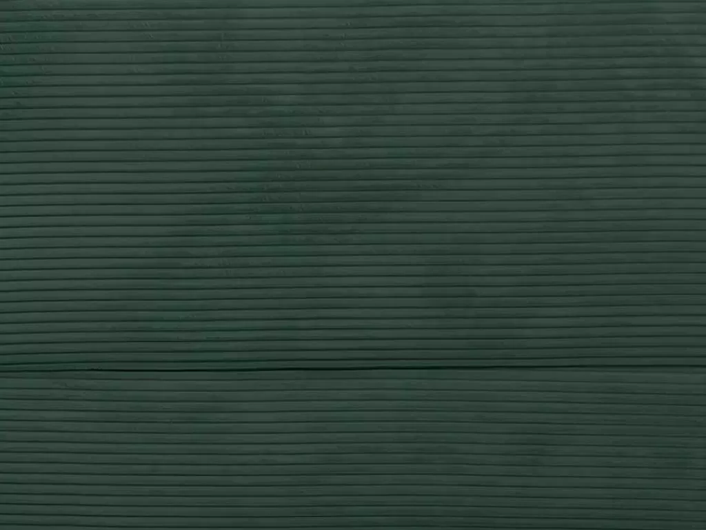 Sofá Panorâmico*Vente-unique Sofá De Canto Panorâmico Convertivel Em Veludo Canelado Verde Aberto - Curipina