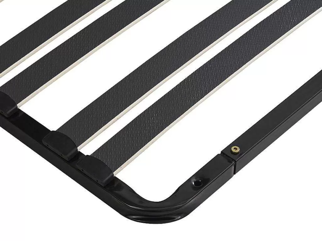 Sommier*Ysmée Sommier Estrado De Ripas Para Montar 140X190 Cm, 2X15 Ripas, 3 Zonas De Apoio Lombar Reforcado, Sem Pés, Preto - Cerrisi De Ysmee