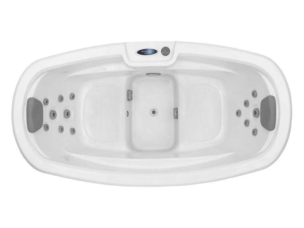 Spa Rígido*VOGUE SPA Spa De 2 Lugares Branco Perola Com Cobertura, 14 Jatos, C210 X L110 X A74 Cm, Sistema Balboa - Samoa Iv