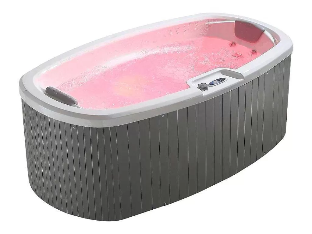 Spa Rígido*VOGUE SPA Spa De 2 Lugares Branco Perola Com Cobertura, 14 Jatos, C210 X L110 X A74 Cm, Sistema Balboa - Samoa Iv