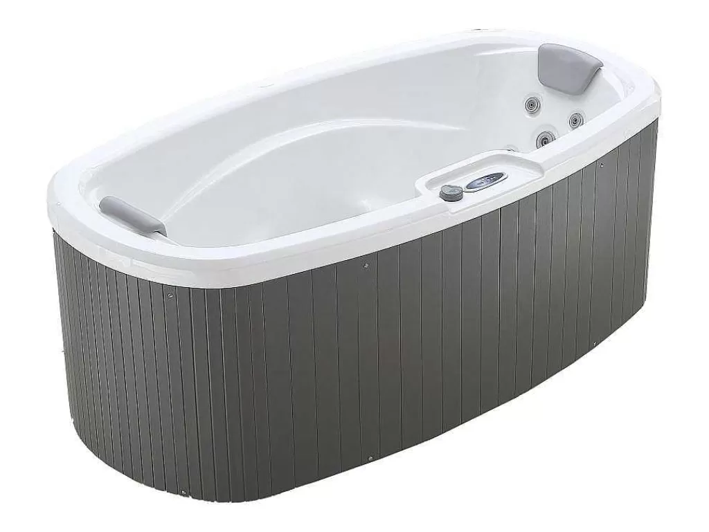 Spa Rígido*VOGUE SPA Spa De 2 Lugares Branco Perola Com Cobertura, 14 Jatos, C210 X L110 X A74 Cm, Sistema Balboa - Samoa Iv