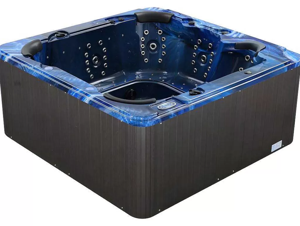 Spa Rígido*VOGUE SPA Spa De 6 Lugares Azul Com Acessórios 128 Jatos C220 X L220 X A97 Cm, Sistema Balboa, Gama Prestigio - Comino
