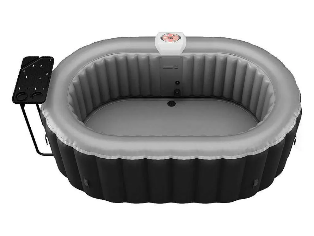 Spa Insuflável*VOGUE SPA Spa Insuflável Oval B-Lucky 2 Péssoas - C190 X L120 X A65 Cm - 90 Saidas De Ar - Preto