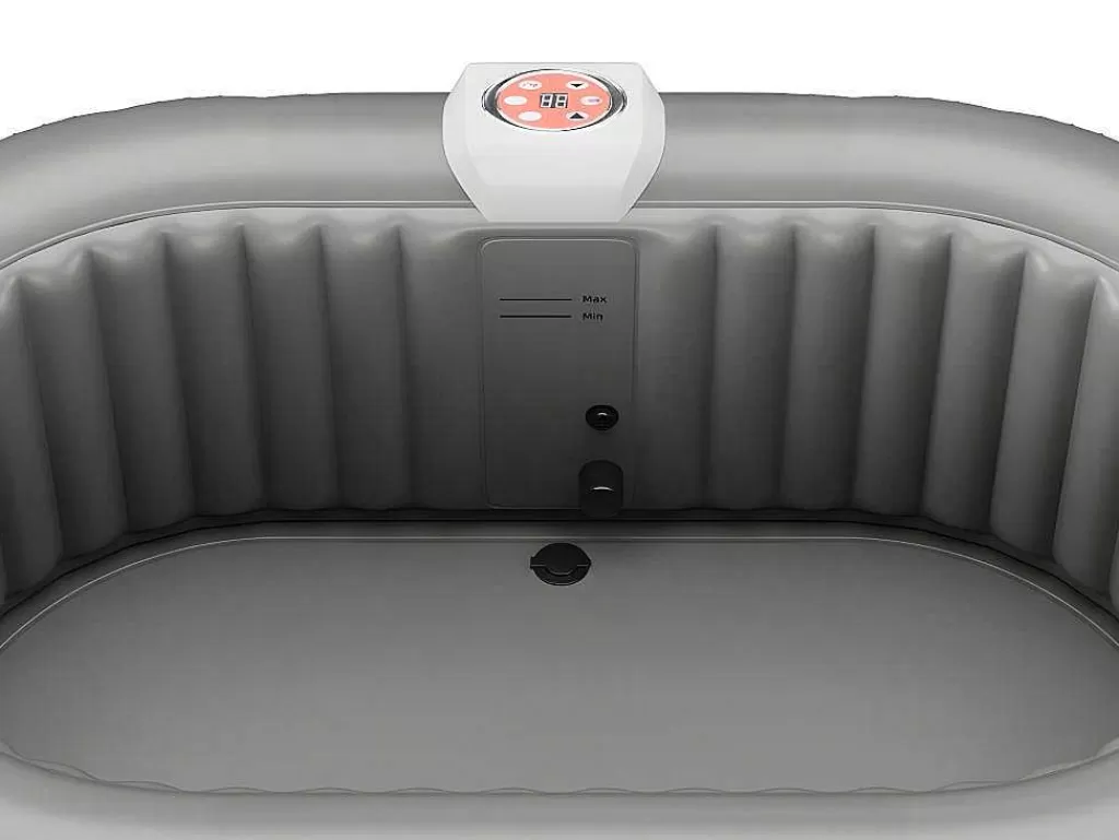 Spa Insuflável*VOGUE SPA Spa Insuflável Oval B-Lucky 2 Péssoas - C190 X L120 X A65 Cm - 90 Saidas De Ar - Preto